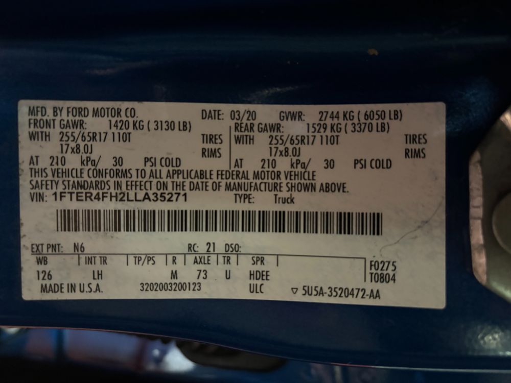 2020 Ford Ranger XLT Franklin OH