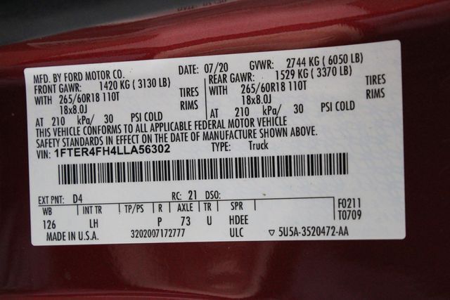 2020 Ford Ranger XLT Raleigh NC