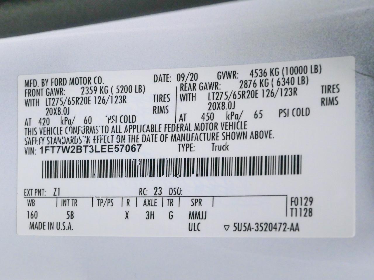 2020 Ford Super Duty F-250 Lariat Ultimate FX4 6.7L Power Stroke 4x4 Mansfield TX