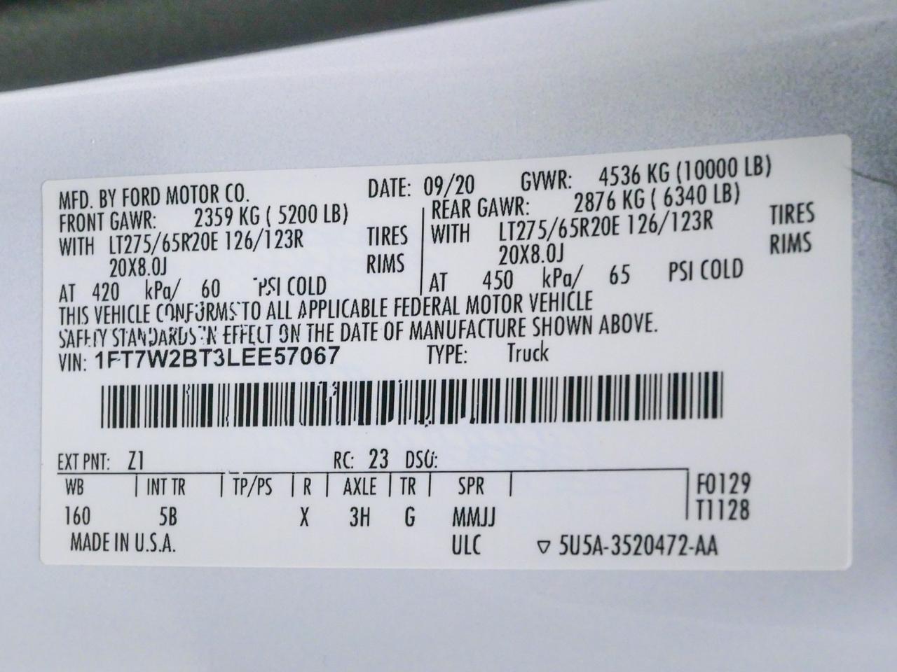 2020 Ford Super Duty F-250 Lariat Ultimate FX4 6.7L Power Stroke 4x4 Mansfield TX