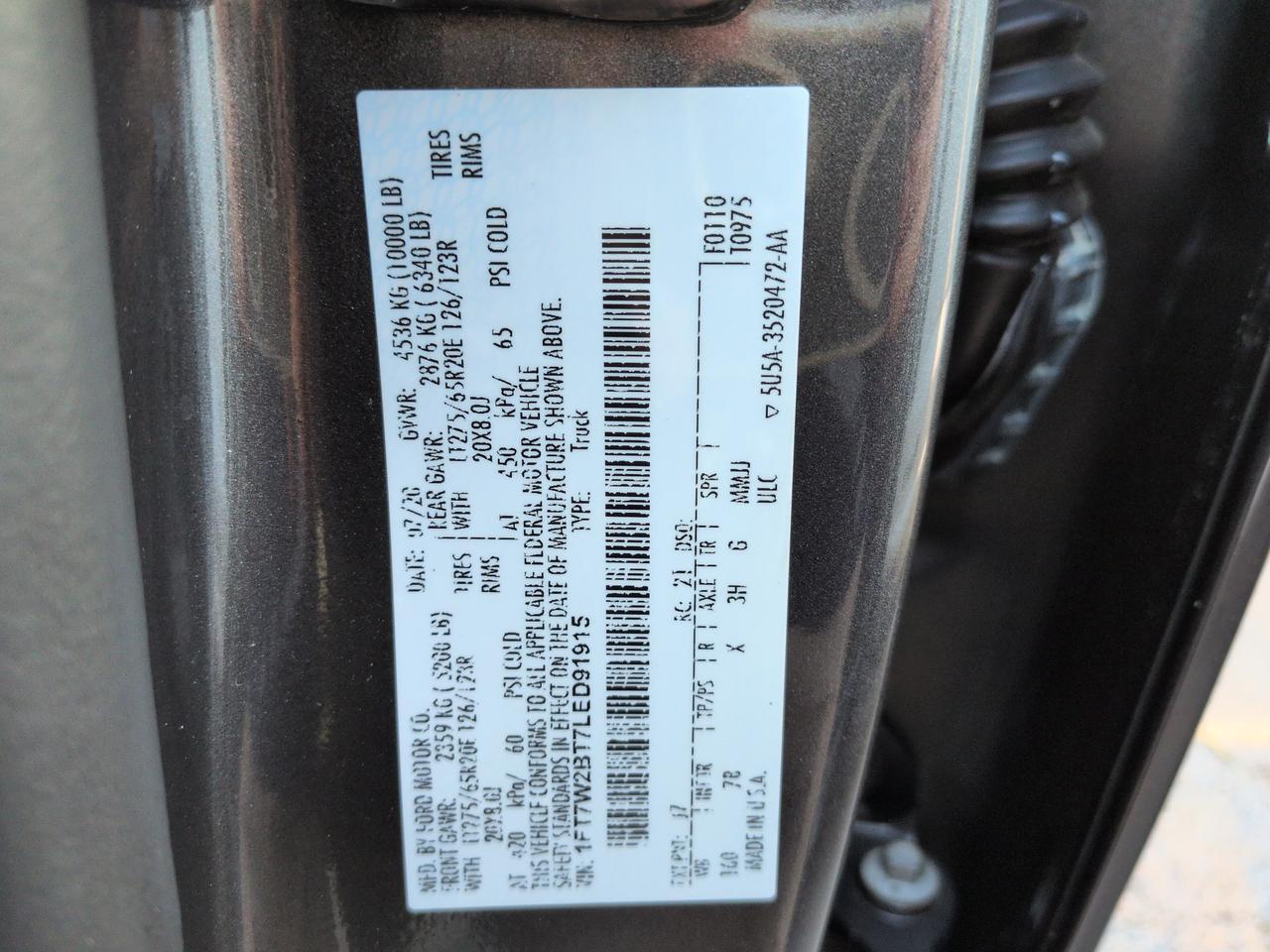2020 Ford Super Duty F-250 SRW Platinum Winder GA