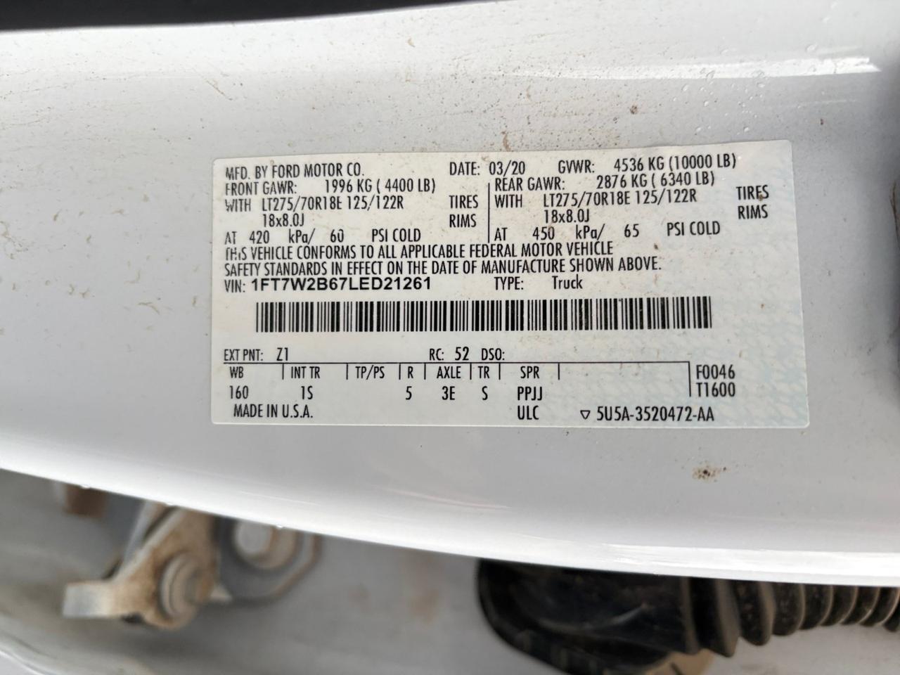 2020 Ford Super Duty F-250 SRW XL New Braunfels TX
