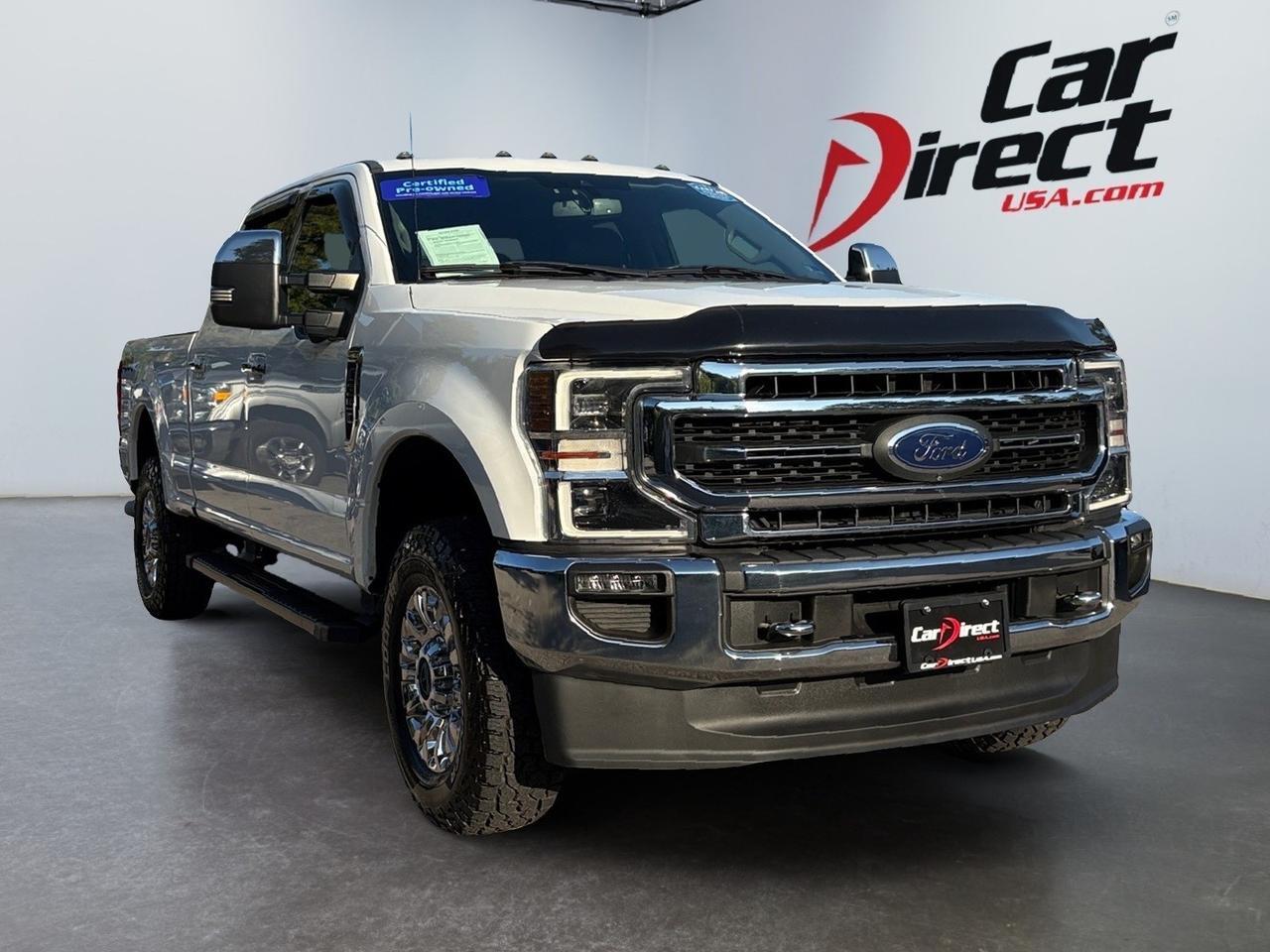 2020 Ford Super Duty F-350 SRW LARIAT, BED LINER, TOW PACKAGE, RUNNING BOARDS, BACKUP CAMERA, REMOTE START, LANE KEEP, FORWARD COLLISION, HEATED & COOLING SEATS, TAILGATE STEPS, CHROME WHEELS, APPLE CARPLAY/ANDROID AUTO, CLEAN CARFAX, GO SUPER DUTY IN THIS F-350! Virginia Beach VA