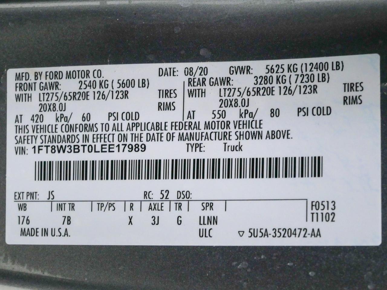 2020 Ford Super Duty F-350 SRW Platinum FX4 6.7L Power Stoke 4x4 Mansfield TX