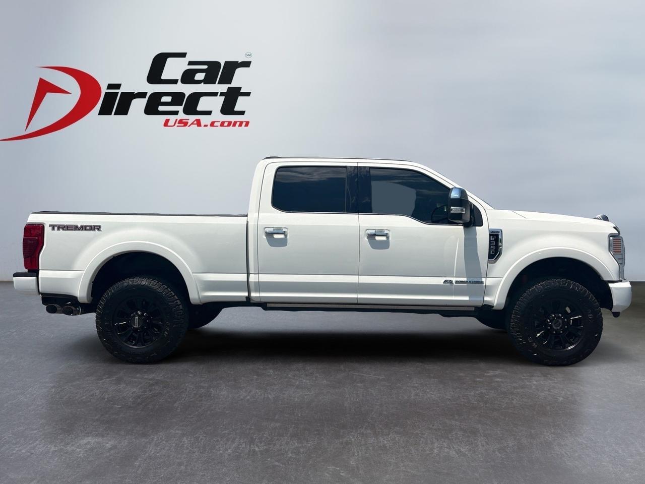 2020 Ford Super Duty F-350 SRW Platinum, POWER RUNNING BOARDS, LIFTED, PANORAMIC MOONROOF, 360 BACKUP CAMERA, HEATED & COOLING SEATS, BLIND SPOT ALERT, FORWARD COLLISION WARNING, APPLE CARPLAY/ANDROID AUTO, 5TH WHEEL/GOOSENECK TOW PACKAGE, GO BIG, GO PLATINUM!