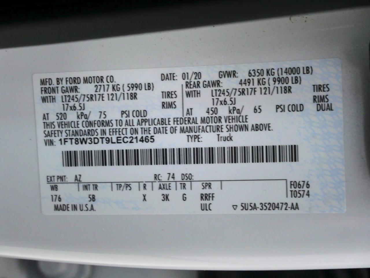 2020 Ford Super Duty Lariat F-350 DRW 4x4 LARIAT Mansfield TX