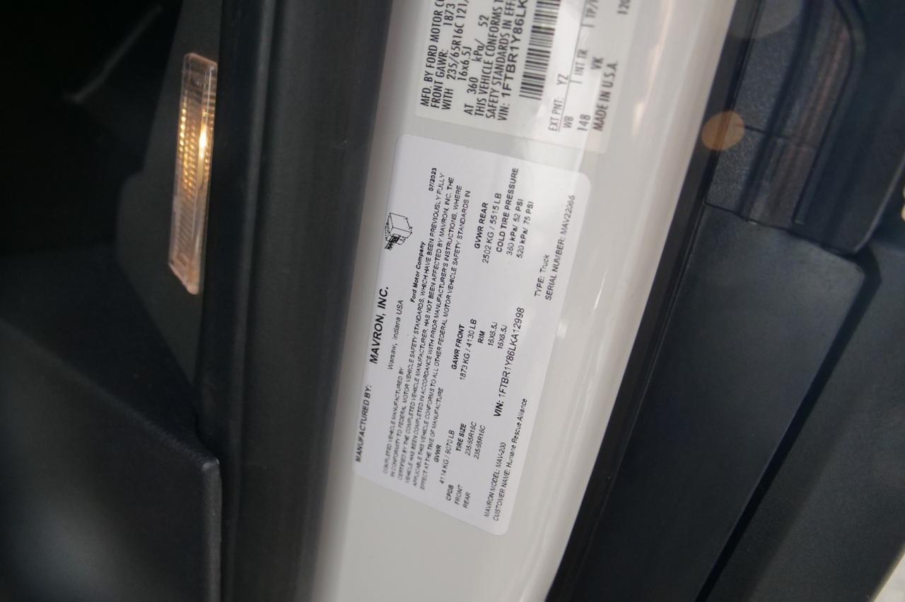 2020 Ford T-250 MAVRON Animal Transport Van / Whelen Systems! Lincolnton NC