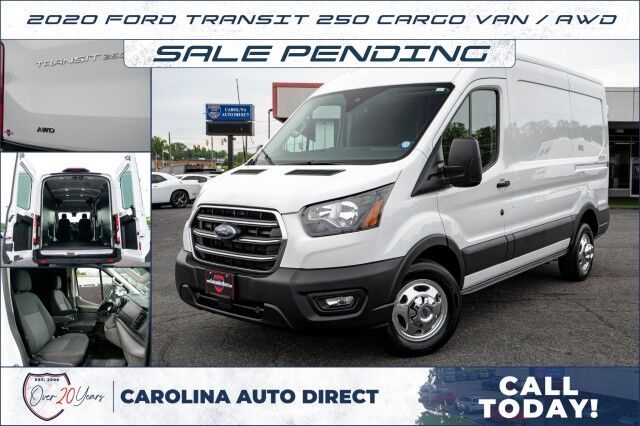 2020 Ford Transit 250 Cargo Van / AWD / Protection Package / Adaptive Cruise!