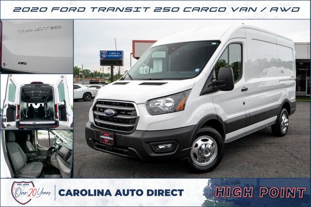 2020 Ford Transit 250 Cargo Van / AWD / Protection Package / Adaptive Cruise!