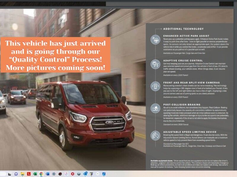 2020 Ford Transit 350 Passenger 350 XLT Low Roof LWB RWD with Sliding Passenger-Side Door Arlington VA