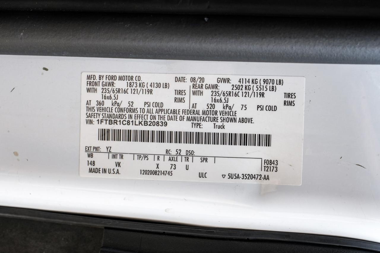 2020 Ford Transit Cargo Van Farmers Branch TX
