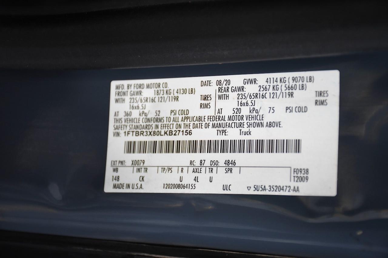 2020 Ford Transit Cargo Van Lakeworth FL