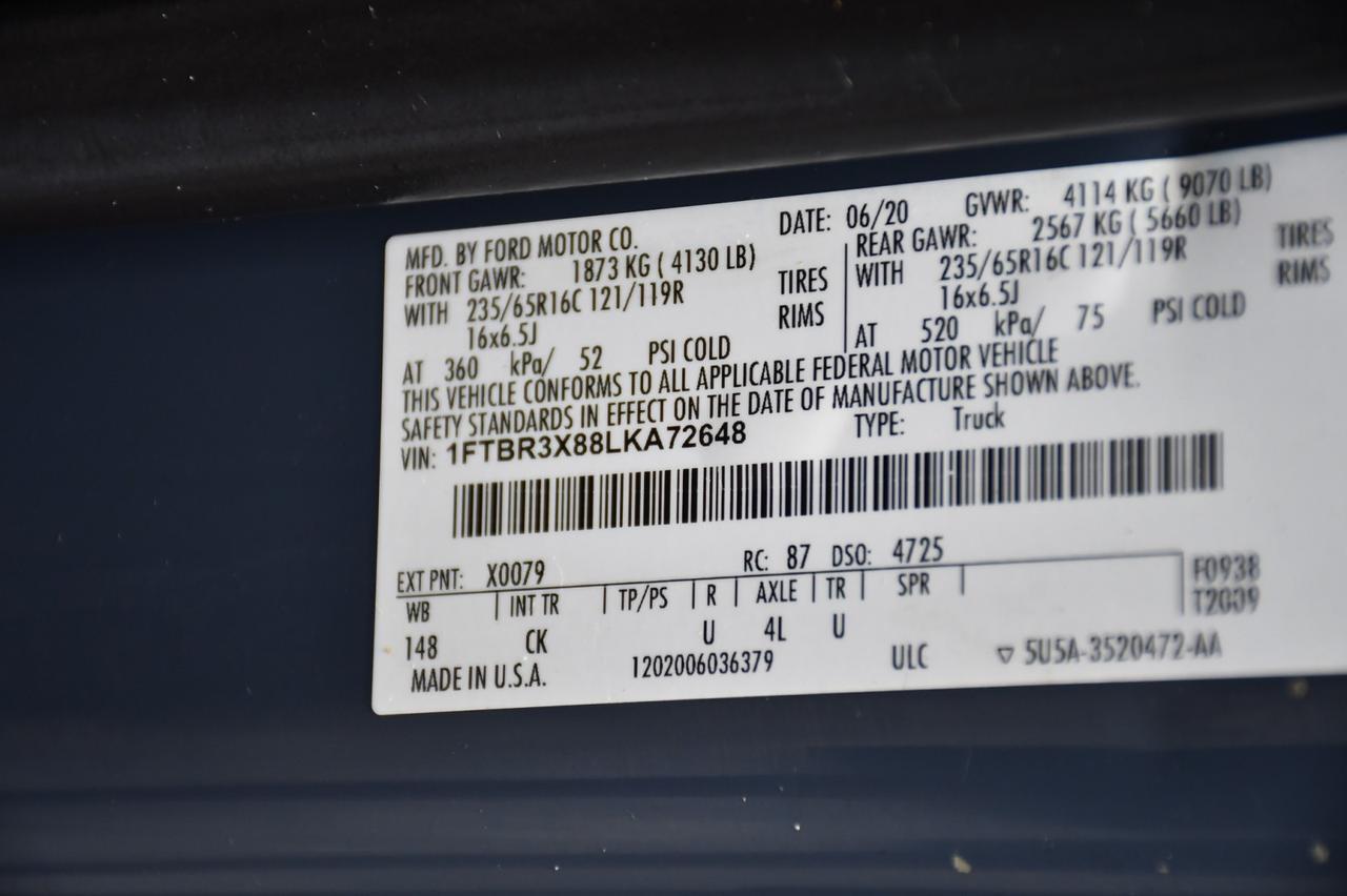 2020 Ford Transit Cargo Van Lakeworth FL