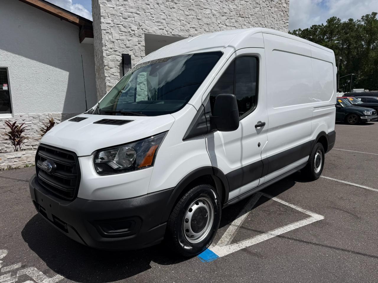 2020 Ford Transit Cargo Van T-150 130" Med Rf 8670 GVWR RWD