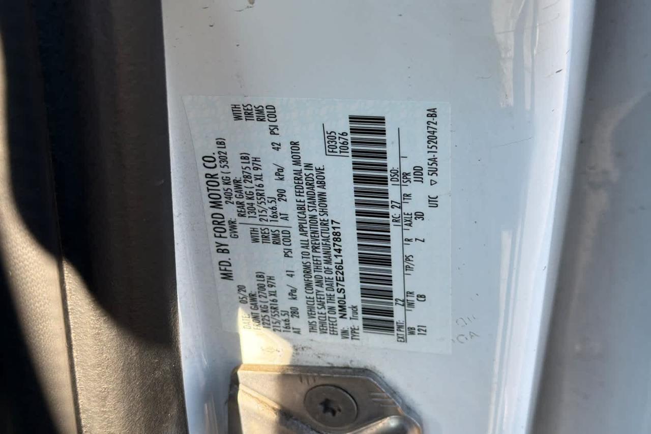 2020 Ford Transit Connect Van XL Roseville CA