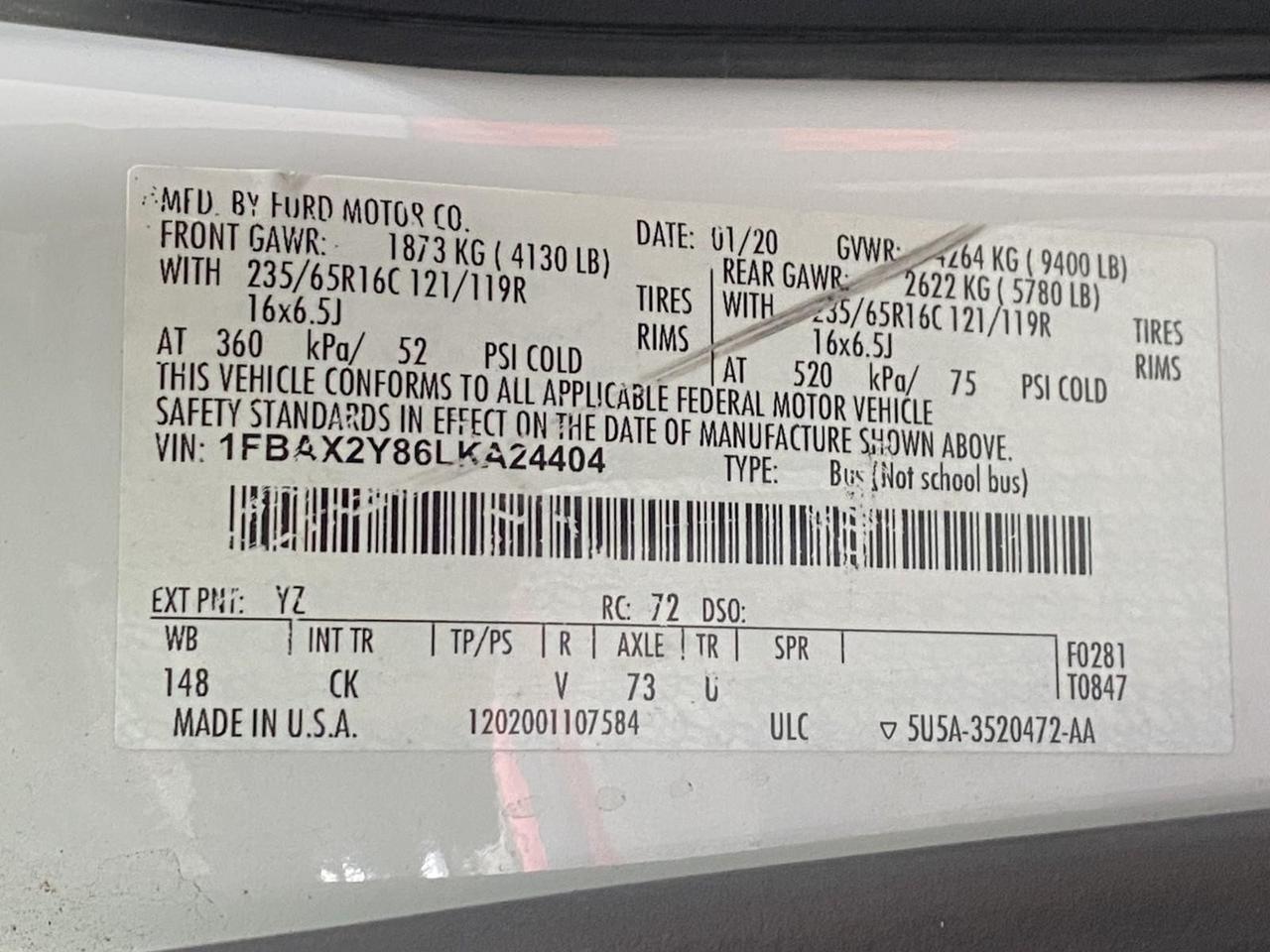 2020 Ford Transit Passenger Wagon XLT Richmond Hill NY