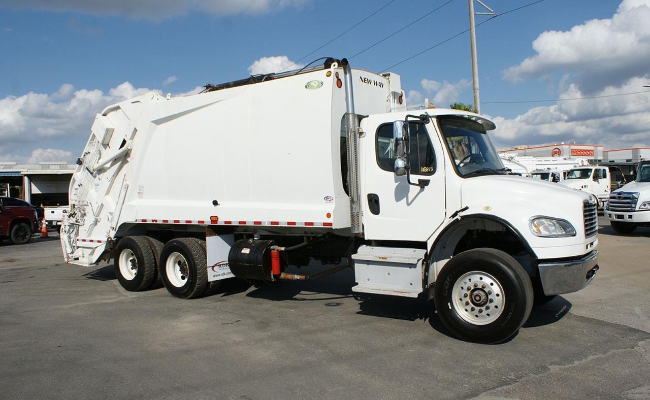 2020 Freightliner M2 25 Yard New Way Rear Loader Garbage Truck Tampa FL