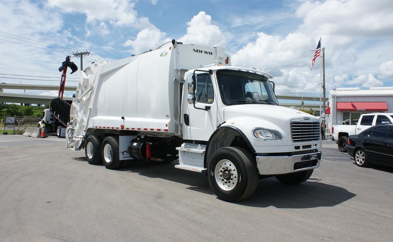2020 Freightliner M2 25 Yard New Way Rear Loader Garbage Truck