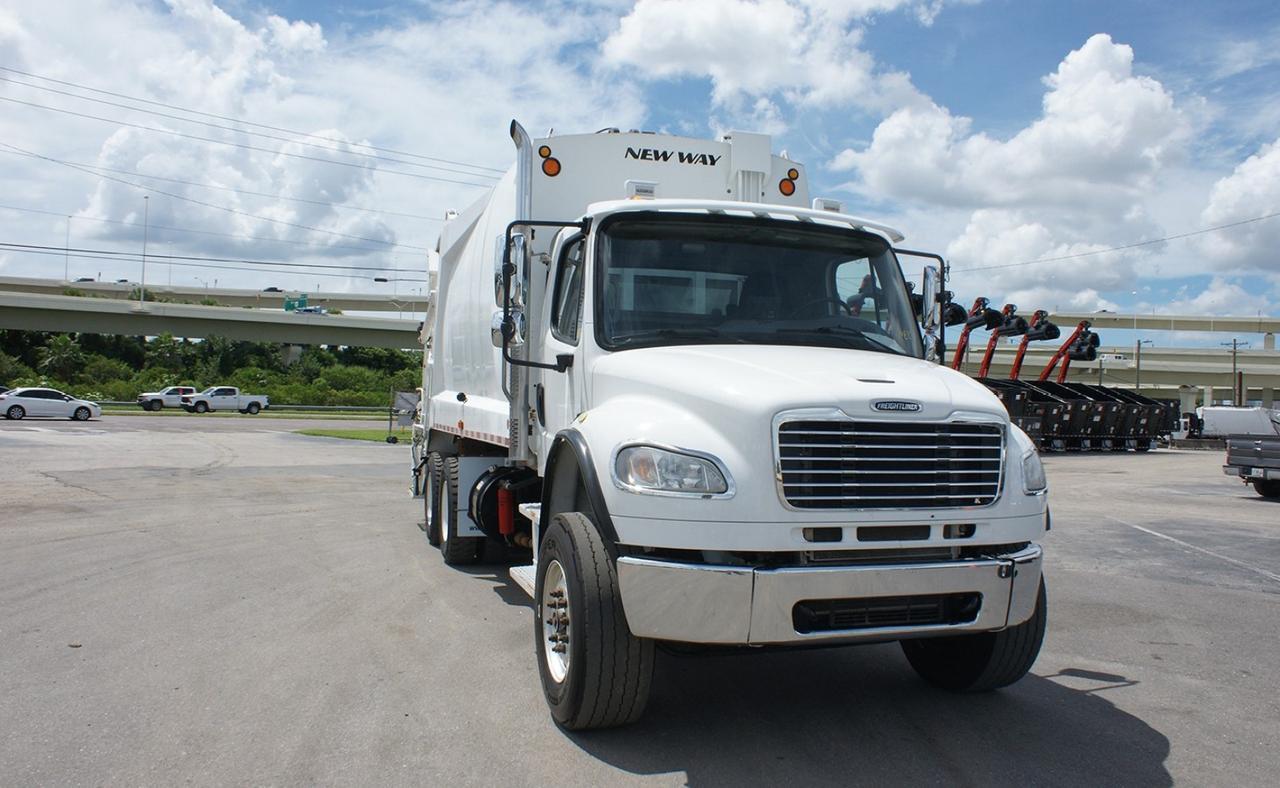 2020 Freightliner M2 25 Yard New Way Rear Loader Garbage Truck
