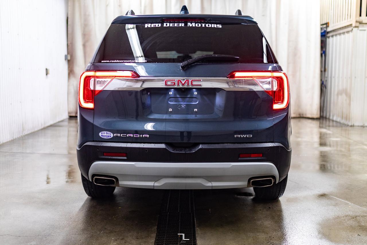 2020 GMC Acadia AWD SLE Roof BCam 3rd Row Red Deer AB