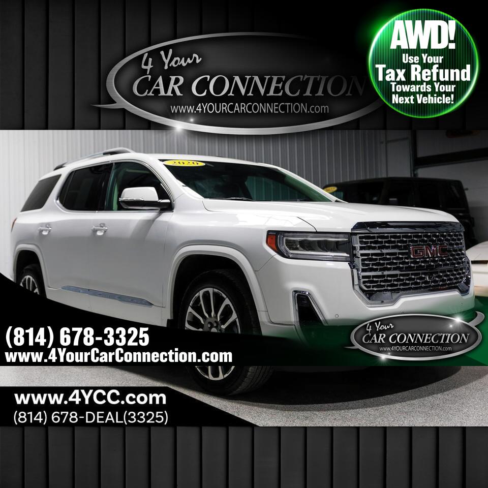 2020 GMC Acadia Denali AWD 6-Passenger NAV Cranberry PA
