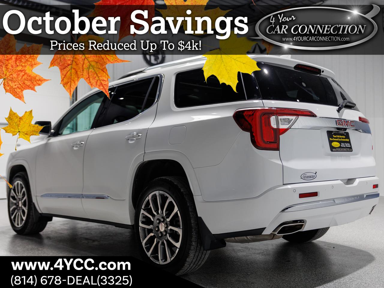 2020 GMC Acadia Denali AWD 6-Passenger NAV Cranberry PA