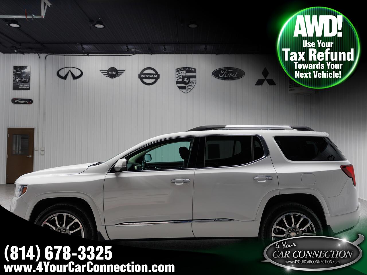 2020 GMC Acadia Denali AWD 6-Passenger NAV Cranberry PA