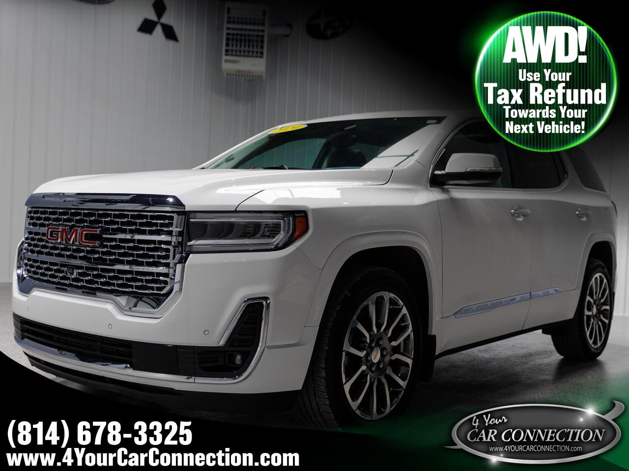 2020 GMC Acadia Denali AWD 6-Passenger NAV Cranberry PA
