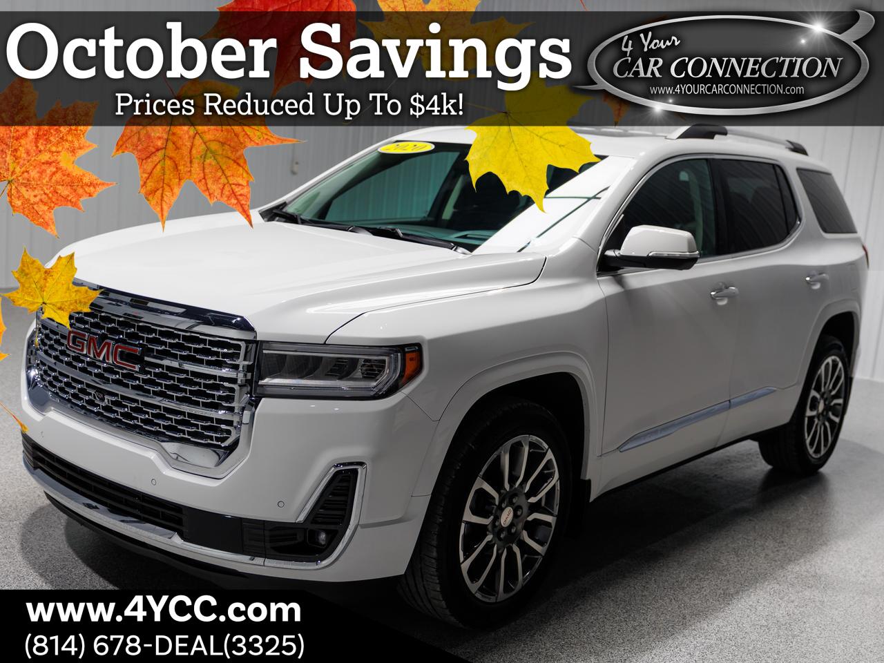 2020 GMC Acadia Denali AWD 6-Passenger NAV Cranberry PA