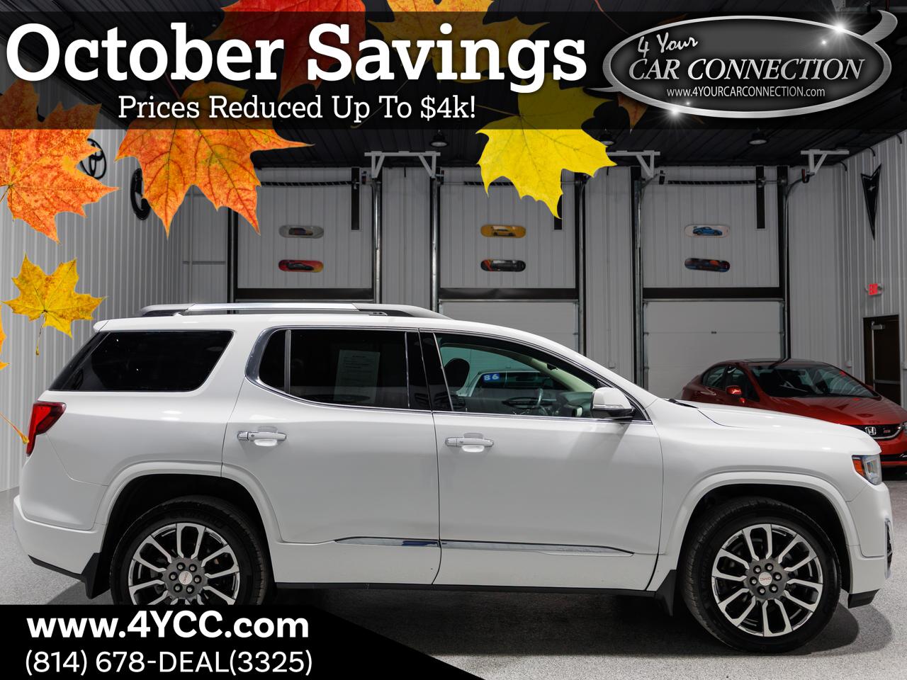 2020 GMC Acadia Denali AWD 6-Passenger NAV Cranberry PA