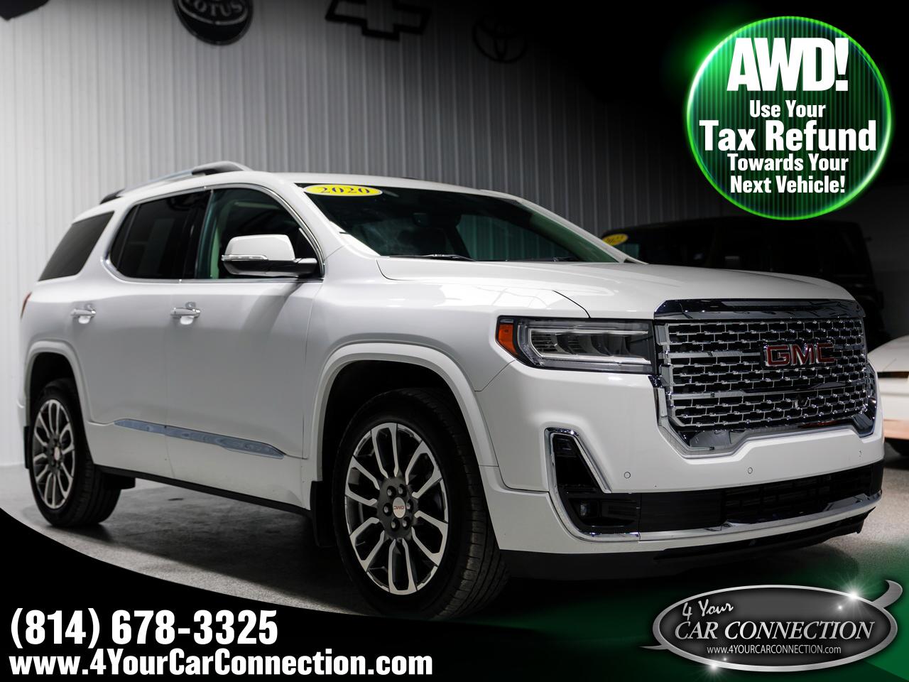 2020 GMC Acadia Denali AWD 6-Passenger NAV