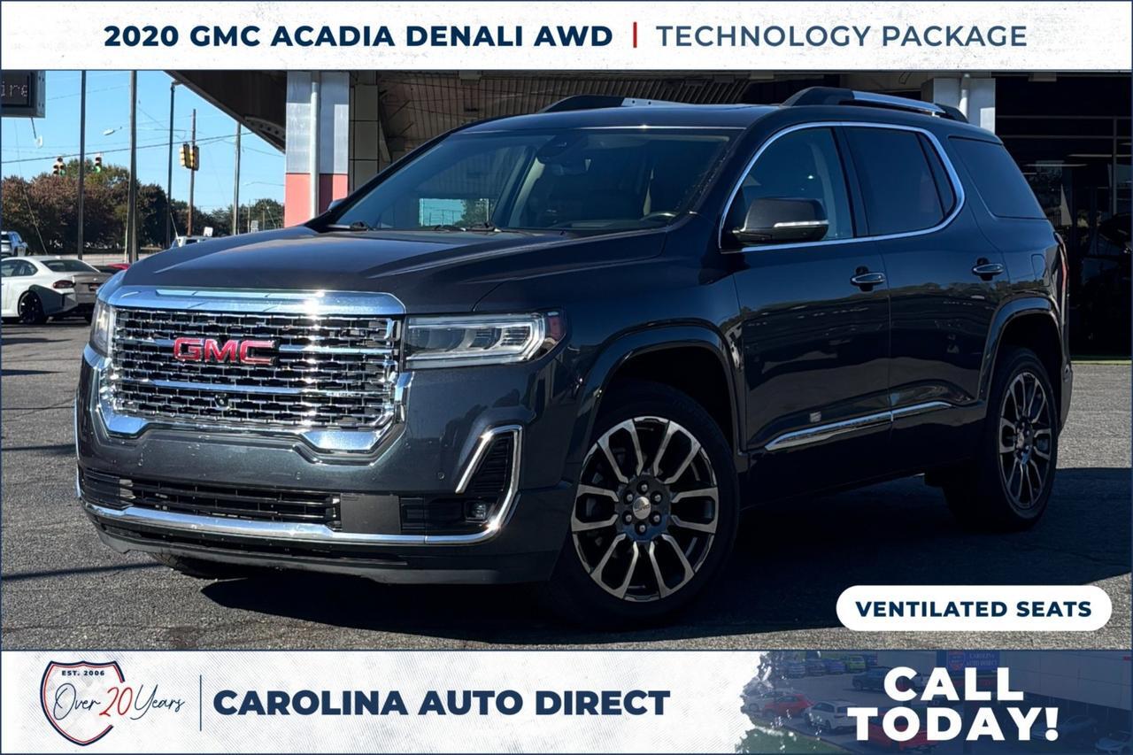 2020 GMC Acadia Denali / AWD / Technology Package / Pano Sunroof / Coming Soon