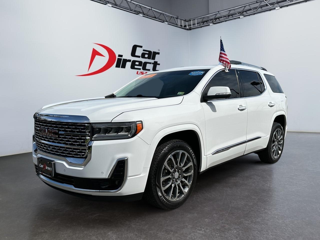 2020 GMC Acadia Denali, HEATED FRONT LEATHER SEATS, BACKUP CAMERA