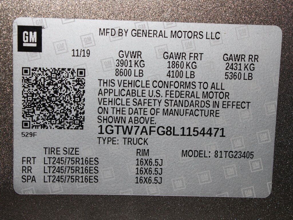 2020 GMC Savana 2500 Explorer Conversion Van RWD 7 Passenger Fond du Lac WI