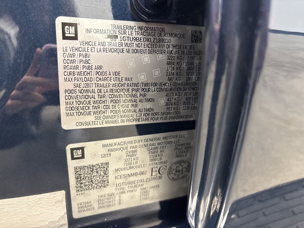 2020 GMC Sierra 1500 4x4 Crew Cab SLE Minocqua WI