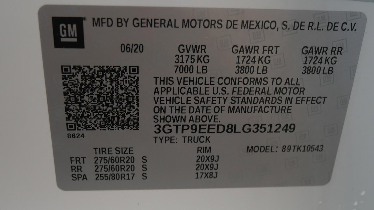 2020 GMC Sierra 1500 AT4 San Juan TX