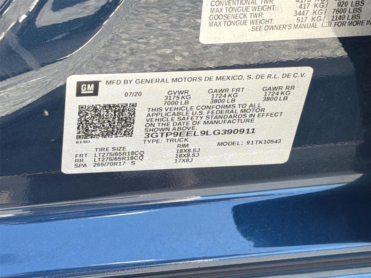 2020 GMC Sierra 1500 AT4 Hagerstown MD