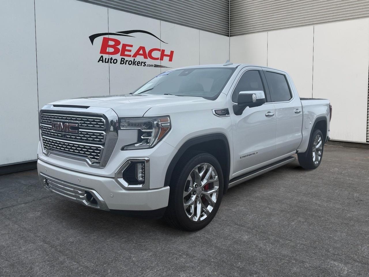 2020 GMC Sierra 1500 Denali, FACTORY BREMBO BRAKE PERFORMANCE PKG, HEATED/VENTILATED SEATS, APPLE CARPLAY/ANDROID AUTO,BOSE, BLIND SPOT, ADAPTIVE CRUISE, SUNROOF, WIFI, NAVIGATION, 22 IN UPGRADE WHEEL PKG, LOADED!!!