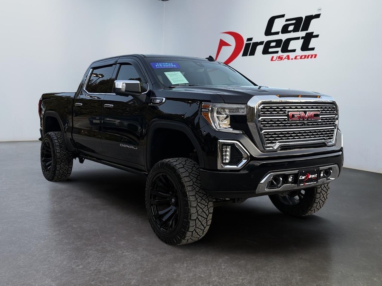 2020 GMC Sierra 1500 Denali, RUNNING BOARDS, TOW PACKAGE, LIFTED, HEADS UP DISPLAY, HARD TONNEAU COVER, FORWARD COLLISION ALERT, BLIND SPOT ALERT, 360 BACKUP CAMERA, APPLE CARPLAY/ANDROID AUTO, HEATED & COOLING SEATS, LOW MILES, CLEAN CARFAX, THIS TRUCK HAS IT ALL! Virginia Beach VA