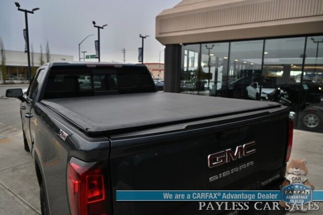 2020 GMC Sierra 1500 Elevation / 4X4 / Crew Cab / X31 Off-RD Pkg / Trailering & Protection Pkg / Preferred Pkg / Auto Start / Power & Heated Seats / Heated Steering / Bose Speakers / Sunroof / Tonneau Cover / Bed Liner / Tow Pkg Anchorage AK