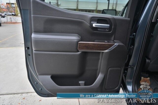 2020 GMC Sierra 1500 Elevation / 4X4 / Crew Cab / X31 Off-RD Pkg / Trailering & Protection Pkg / Preferred Pkg / Auto Start / Power & Heated Seats / Heated Steering / Bose Speakers / Sunroof / Tonneau Cover / Bed Liner / Tow Pkg Anchorage AK