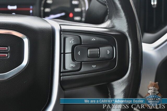 2020 GMC Sierra 1500 Elevation / 4X4 / Crew Cab / X31 Off-RD Pkg / Trailering & Protection Pkg / Preferred Pkg / Auto Start / Power & Heated Seats / Heated Steering / Bose Speakers / Sunroof / Tonneau Cover / Bed Liner / Tow Pkg Anchorage AK