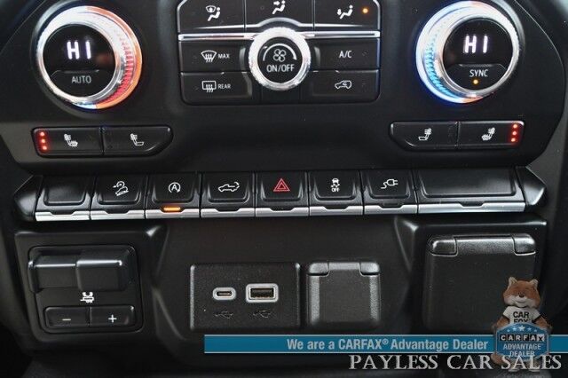 2020 GMC Sierra 1500 Elevation / 4X4 / Crew Cab / X31 Off-RD Pkg / Trailering & Protection Pkg / Preferred Pkg / Auto Start / Power & Heated Seats / Heated Steering / Bose Speakers / Sunroof / Tonneau Cover / Bed Liner / Tow Pkg Anchorage AK