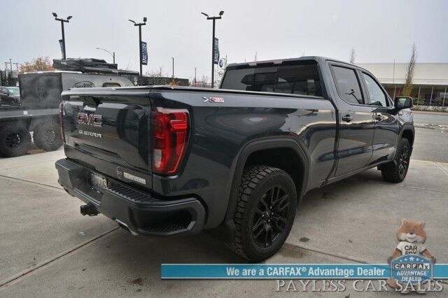 2020 GMC Sierra 1500 Elevation / 4X4 / Crew Cab / X31 Off-RD Pkg / Trailering & Protection Pkg / Preferred Pkg / Auto Start / Power & Heated Seats / Heated Steering / Bose Speakers / Sunroof / Tonneau Cover / Bed Liner / Tow Pkg Anchorage AK