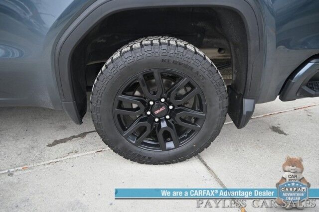 2020 GMC Sierra 1500 Elevation / 4X4 / Crew Cab / X31 Off-RD Pkg / Trailering & Protection Pkg / Preferred Pkg / Auto Start / Power & Heated Seats / Heated Steering / Bose Speakers / Sunroof / Tonneau Cover / Bed Liner / Tow Pkg Anchorage AK