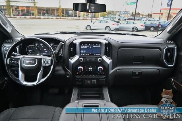 2020 GMC Sierra 1500 Elevation / 4X4 / Crew Cab / X31 Off-RD Pkg / Trailering & Protection Pkg / Preferred Pkg / Auto Start / Power & Heated Seats / Heated Steering / Bose Speakers / Sunroof / Tonneau Cover / Bed Liner / Tow Pkg Anchorage AK
