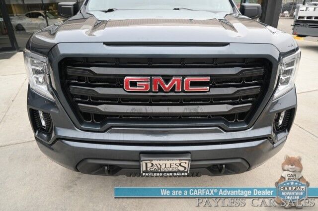 2020 GMC Sierra 1500 Elevation / 4X4 / Crew Cab / X31 Off-RD Pkg / Trailering & Protection Pkg / Preferred Pkg / Auto Start / Power & Heated Seats / Heated Steering / Bose Speakers / Sunroof / Tonneau Cover / Bed Liner / Tow Pkg Anchorage AK