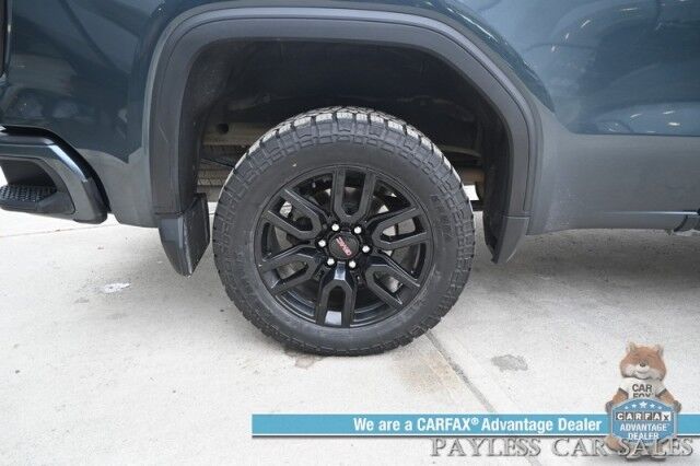 2020 GMC Sierra 1500 Elevation / 4X4 / Crew Cab / X31 Off-RD Pkg / Trailering & Protection Pkg / Preferred Pkg / Auto Start / Power & Heated Seats / Heated Steering / Bose Speakers / Sunroof / Tonneau Cover / Bed Liner / Tow Pkg Anchorage AK