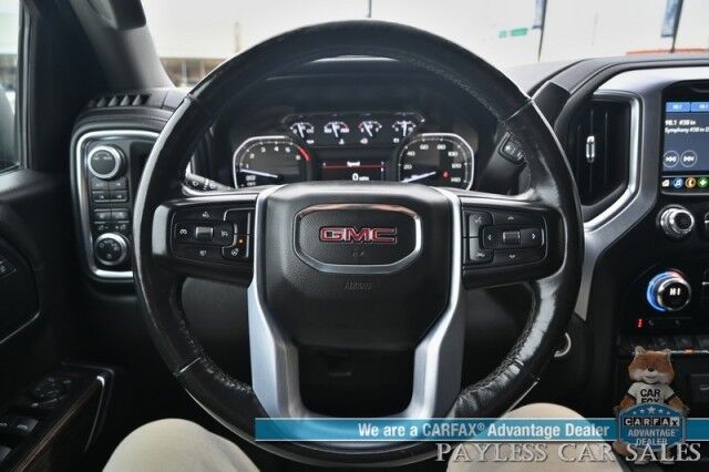 2020 GMC Sierra 1500 Elevation / 4X4 / Crew Cab / X31 Off-RD Pkg / Trailering & Protection Pkg / Preferred Pkg / Auto Start / Power & Heated Seats / Heated Steering / Bose Speakers / Sunroof / Tonneau Cover / Bed Liner / Tow Pkg Anchorage AK