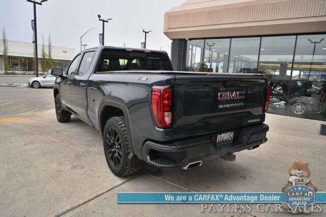 2020 GMC Sierra 1500 Elevation / 4X4 / Crew Cab / X31 Off-RD Pkg / Trailering & Protection Pkg / Preferred Pkg / Auto Start / Power & Heated Seats / Heated Steering / Bose Speakers / Sunroof / Tonneau Cover / Bed Liner / Tow Pkg Anchorage AK